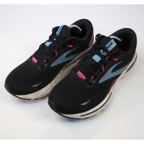 Brooks Shoes - Brooks Adrenaline GTS 23 Women's Size‎ 9 Black Athletic Running Shoes Sneakers